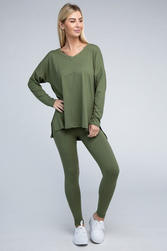 Microfiber Loungewear Set